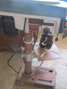 lot 150 image: ryobi drill press serial number- AZ0845 86424 maximum 15 watts