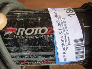 lot 186 image: ROTO ZIP tool corporation model- SCS 01 - SERIAL # 5328