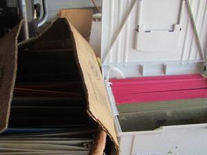 lot 175 image: file folders, binders
