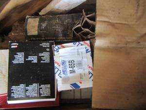 lot 157 image: various engine parts