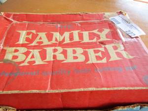 lot 222 image: family barber clippers