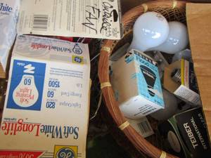 lot 204 image: light bulbs