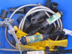 lot 227 image: water sprinkler pieces