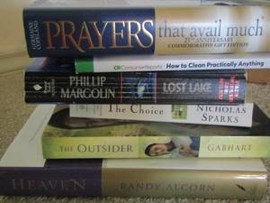 lot 58 image: Book lot - Prayers that avail- lost lake- the choice plus more