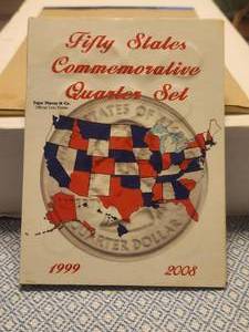 lot 120 image: Fifty States Commemorative Quarter Set