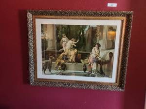 lot 115 image: Framed wall art