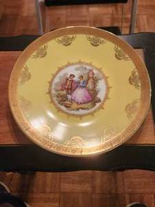 lot 133 image: Collectible decorative plate from Bavaria Germany