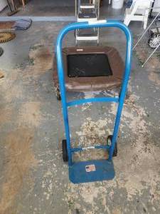 lot 174 image: Blue metal dolly