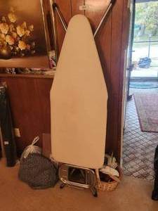 lot 352 image: Professional ironing board and crafting lot