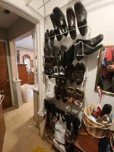 lot 411 image: Generous selection of womens shoes