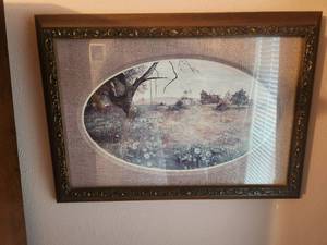 lot 406 image: Framed Gary Jenkins landscape print