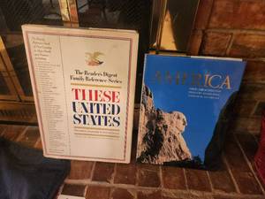 lot 373 image: Pair of large books on America