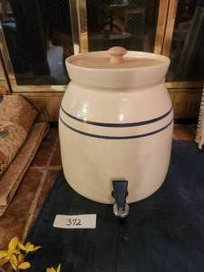 lot 372 image: Marshall Pottery Crock water - liquid dispenser