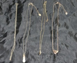lot 41 image: Four (4) Beautiful Necklaces Two (2) Are Dedicated to Mom