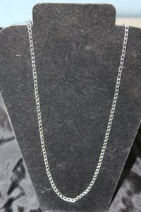 lot 18 image: Chain Necklace 26 Stamped 925