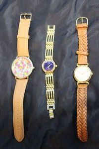 lot 126 image: Three (3) Watches as Shown in Pictures