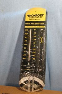 lot 160 image: Five (5) Metal Thermometers Monroe Auto Parts, In Original Boxes