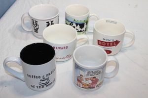lot 190 image: Selection of Nolviety Mugs