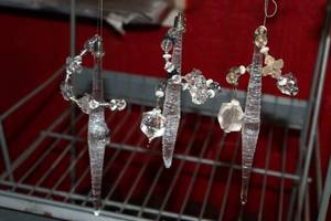 lot 231 image: Hanging Christmas Ornaments