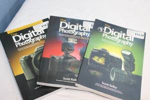lot 244 image: Three (3) Volumes Digital Photography Books