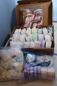 lot 250 image: Generious Quantity of Crafting Ribbon