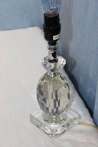 lot 274 image: Simulated Crystal Lamp