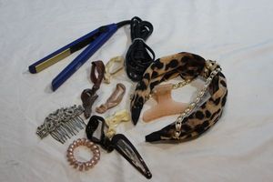 lot 295 image: Electric Mini Hair Straightner, Perfect for travel, Wet Brand, and other Hair assessories