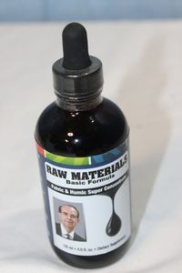 lot 298 image: Raw Material Basic Formula Fulvic and Humic Super Concentrate