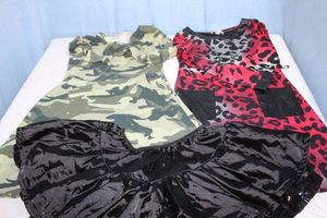 lot 303 image: Girls Clothing Large 10-12 One (1)  Skirt, Two (2)Long Sleeve Dresses