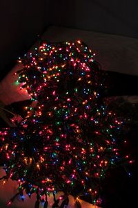lot 330 image: Mini Christmas Lights, Tested There are Two Seperate Strands here and a Bunch of Replacement Bulbs