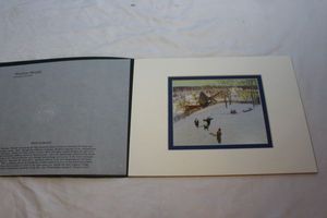 lot 325 image: Theodore Wendel Print Winter in Ipswitch