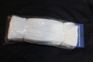 lot 362 image: Package of White Cotten Gloves, Perfect for Handling all Those Antiques