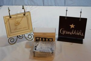 lot 386 image: Multi Picture Photo Displays