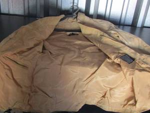 lot 45 image: Womens TFC leather coat jacket size 12