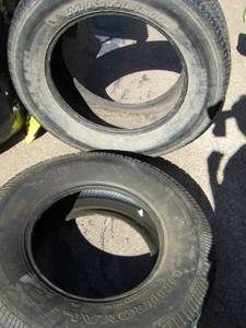 lot 35 image: Laredo nail guard tire size P24575R16- 109S MS Michelin tire size LT27565-R20