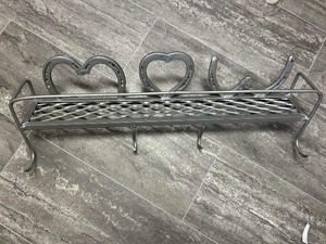 lot 142 image: WESTERN STYLE COAT RACK KEY HOOKS