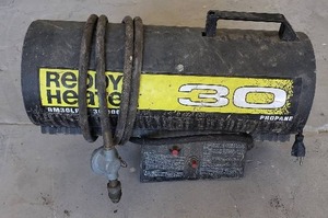 lot 23 image: Reddy Heater RM30LP 30,000 BTU Portable Shop Heater