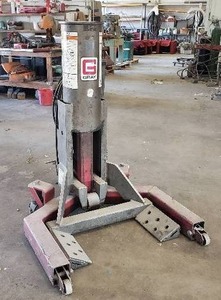 lot 39 image: Gray WL-20 10 Ton Hydraulic Rolling Wheel Lift