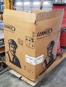 lot 38 image: Lennox Air Conditioning Unit, SELLER STATES UNIT HAS NEVER BEEN INSTALLED. Model TSA048S4N42Y