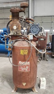 lot 63 image: RamAir Air Compressor w 5HP Motor