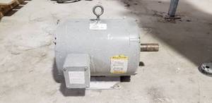 lot 74 image: Baldor 10 HP 3-Phase Motor, 1725 RPM. Seller States Motor Runs