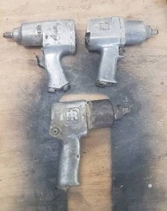 lot 157 image: Lot of 3 Pneumatic Air Impact Wrenches. 2 Ingersoll Rand