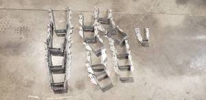 lot 193 image: Large Lot of 2x6 Face Mount Joist Hanger Brackets