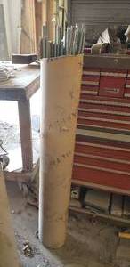 lot 225 image: Large Lot of Threaded Rods.  Most are 48