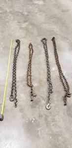 lot 253 image: Lot of 4 Towing Chains