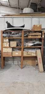 lot 261 image: Contents of Shelf.  Large Lot of New Headlights, & More