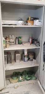 lot 307 image: Industrial Cabinet w Contents Included