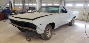 lot 94 image: 1969 Chevrolet El Camino Malibu.  Partially Restored w Lots of Parts  See Description for more information.