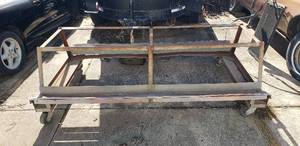 lot 339 image: Rolling Plywood Cart