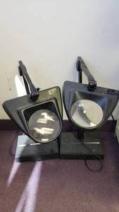 lot 389 image: Lot of 2 Dazor Jewelers Lamps